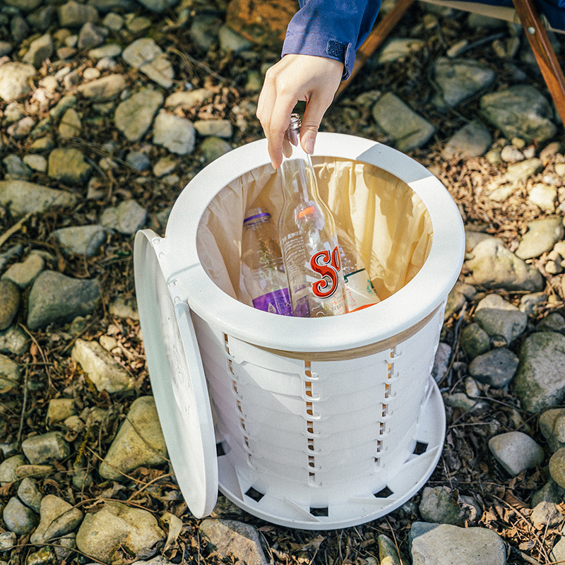 Naturehike skladacia toaleta 1,5kg - hnedá
